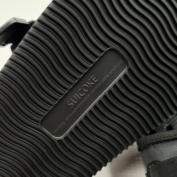 Suicoke Moto-Cab Nylon Slide Sandals - Black - Picture 6 of 8